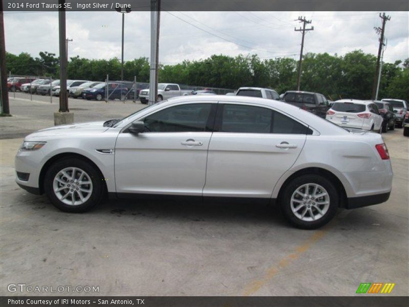 Ingot Silver / Dune 2014 Ford Taurus SE
