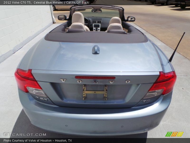 Celestial Blue Metallic / Calcite/Off Black 2012 Volvo C70 T5