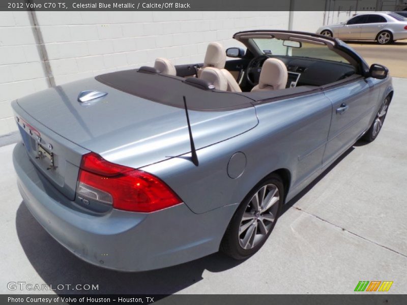 Celestial Blue Metallic / Calcite/Off Black 2012 Volvo C70 T5