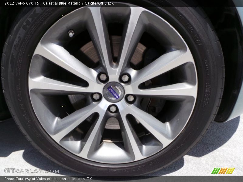 Celestial Blue Metallic / Calcite/Off Black 2012 Volvo C70 T5