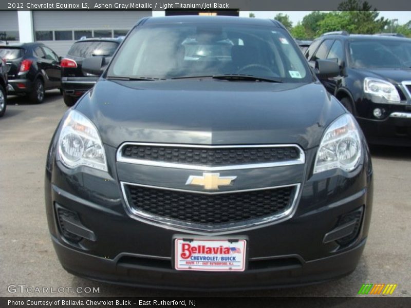 Ashen Gray Metallic / Light Titanium/Jet Black 2012 Chevrolet Equinox LS