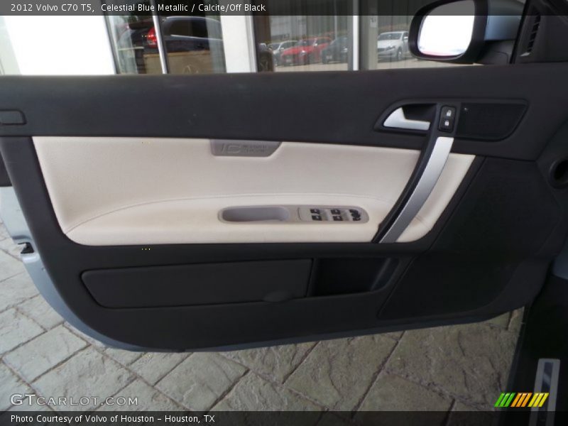 Celestial Blue Metallic / Calcite/Off Black 2012 Volvo C70 T5