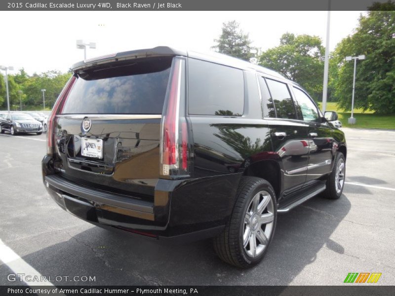 Black Raven / Jet Black 2015 Cadillac Escalade Luxury 4WD