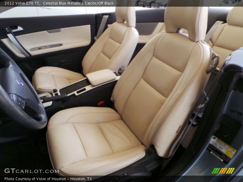 Celestial Blue Metallic / Calcite/Off Black 2012 Volvo C70 T5