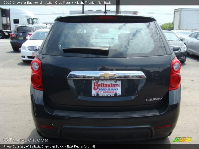 Ashen Gray Metallic / Light Titanium/Jet Black 2012 Chevrolet Equinox LS