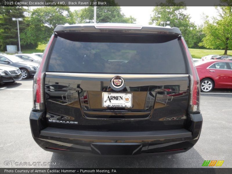 Black Raven / Jet Black 2015 Cadillac Escalade Luxury 4WD