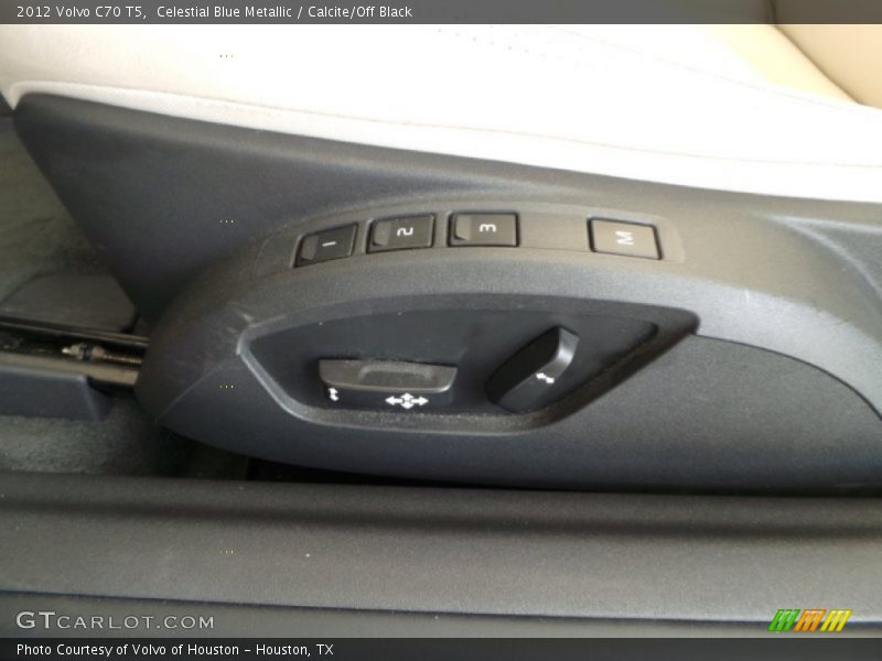 Celestial Blue Metallic / Calcite/Off Black 2012 Volvo C70 T5