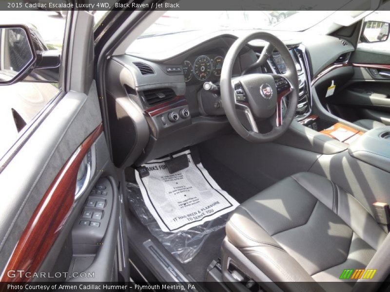 Jet Black Interior - 2015 Escalade Luxury 4WD 