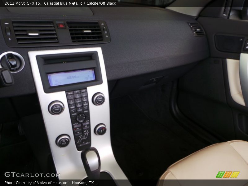 Celestial Blue Metallic / Calcite/Off Black 2012 Volvo C70 T5