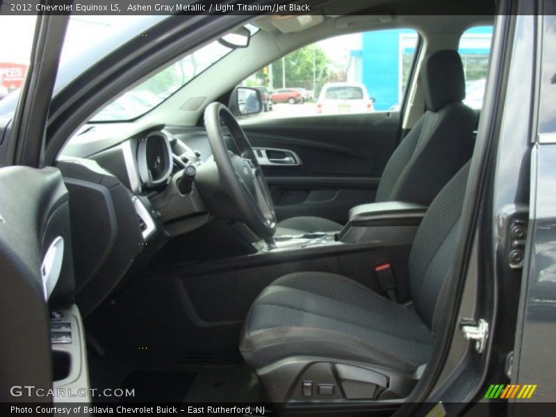 Ashen Gray Metallic / Light Titanium/Jet Black 2012 Chevrolet Equinox LS