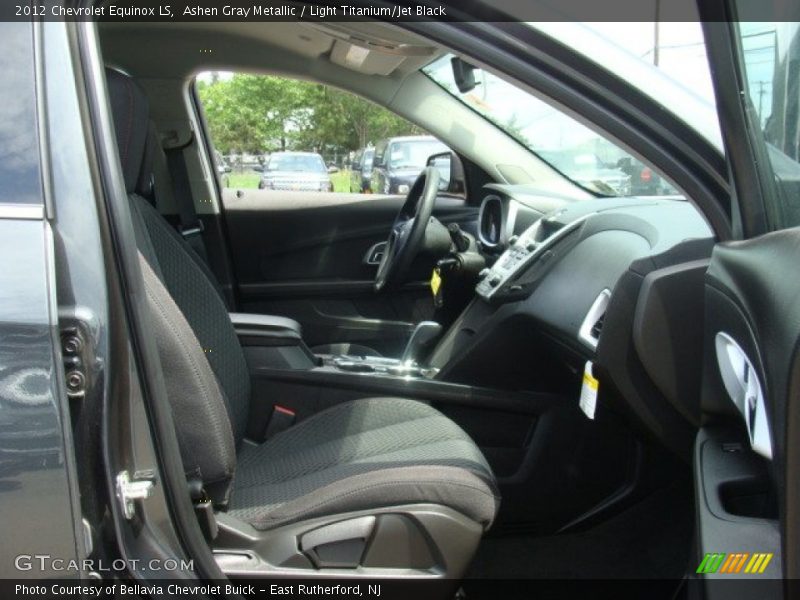 Ashen Gray Metallic / Light Titanium/Jet Black 2012 Chevrolet Equinox LS