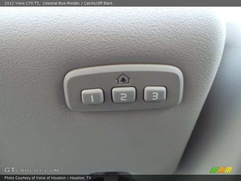 Celestial Blue Metallic / Calcite/Off Black 2012 Volvo C70 T5