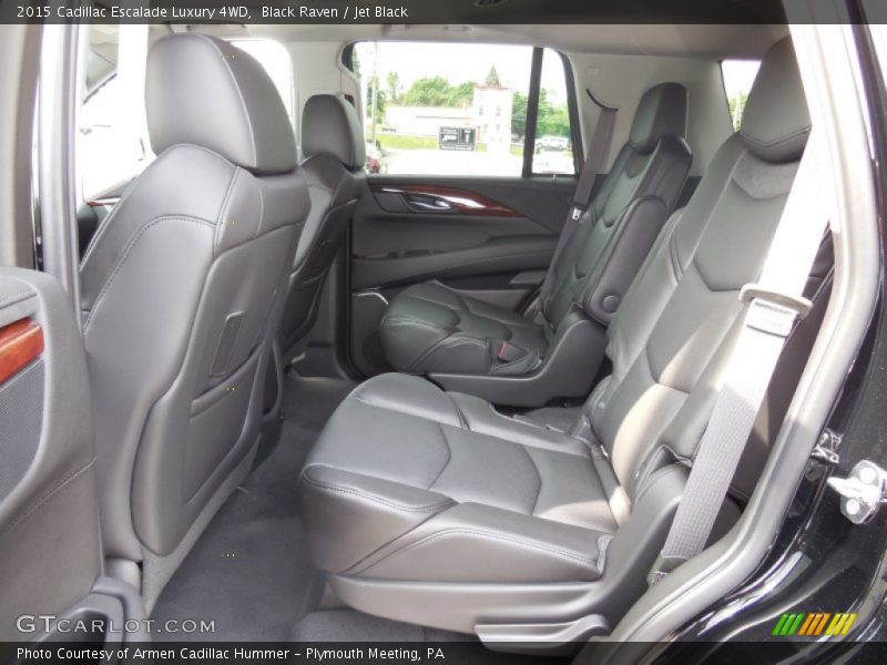 Rear Seat of 2015 Escalade Luxury 4WD