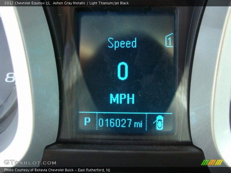 Ashen Gray Metallic / Light Titanium/Jet Black 2012 Chevrolet Equinox LS