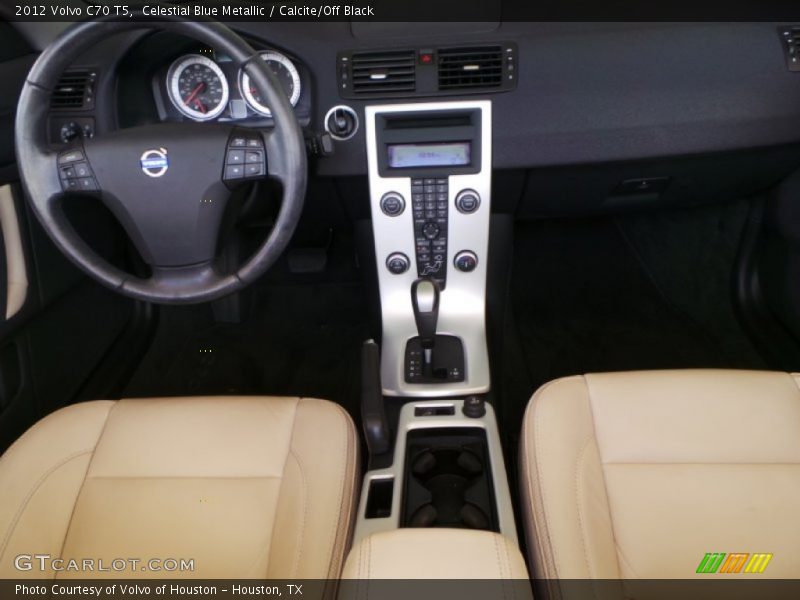 Celestial Blue Metallic / Calcite/Off Black 2012 Volvo C70 T5