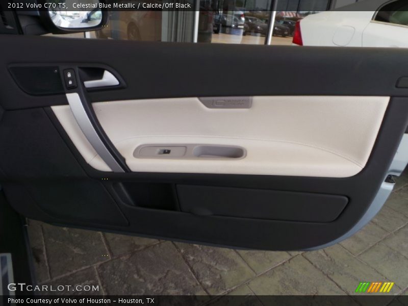 Celestial Blue Metallic / Calcite/Off Black 2012 Volvo C70 T5