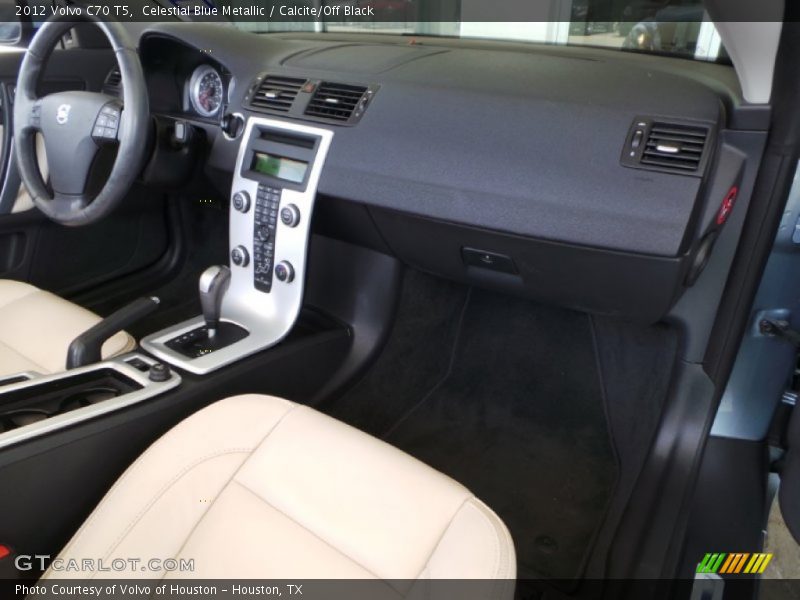 Celestial Blue Metallic / Calcite/Off Black 2012 Volvo C70 T5