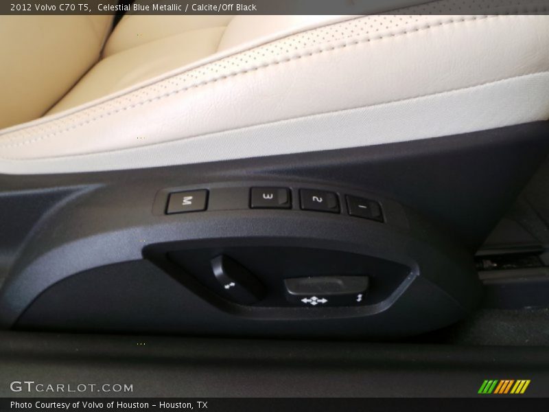 Celestial Blue Metallic / Calcite/Off Black 2012 Volvo C70 T5