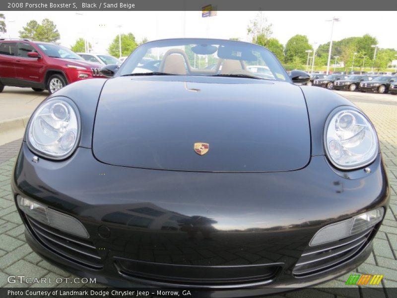 Black / Sand Beige 2008 Porsche Boxster S