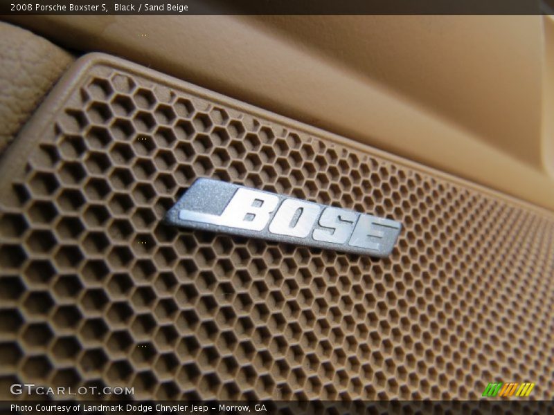 Black / Sand Beige 2008 Porsche Boxster S