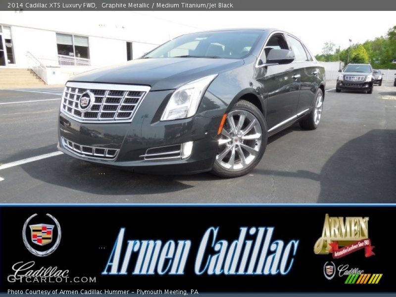 Graphite Metallic / Medium Titanium/Jet Black 2014 Cadillac XTS Luxury FWD