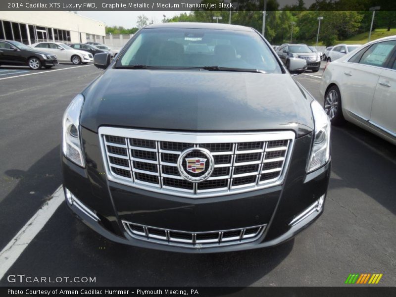Graphite Metallic / Medium Titanium/Jet Black 2014 Cadillac XTS Luxury FWD