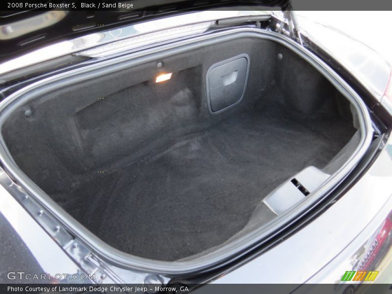 Black / Sand Beige 2008 Porsche Boxster S