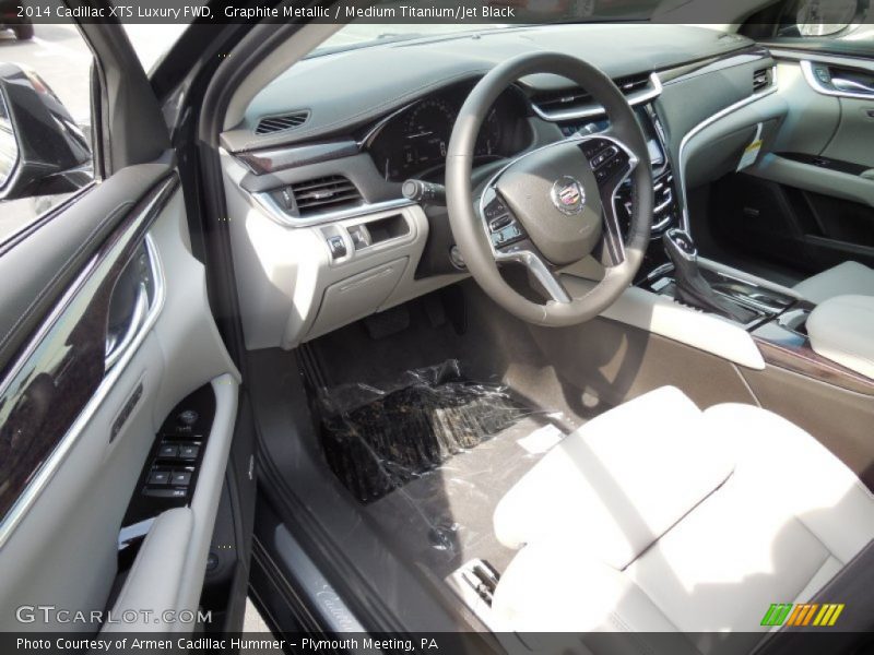 Graphite Metallic / Medium Titanium/Jet Black 2014 Cadillac XTS Luxury FWD