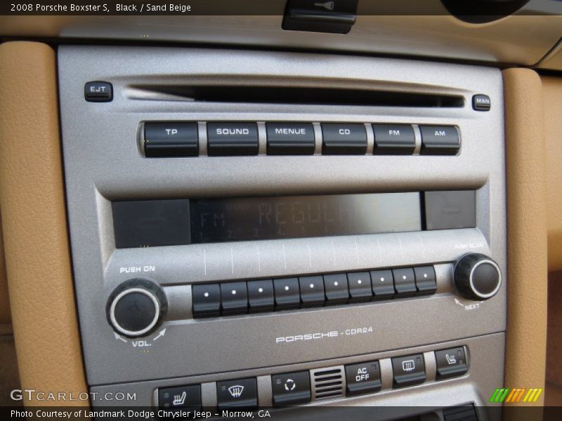 Black / Sand Beige 2008 Porsche Boxster S