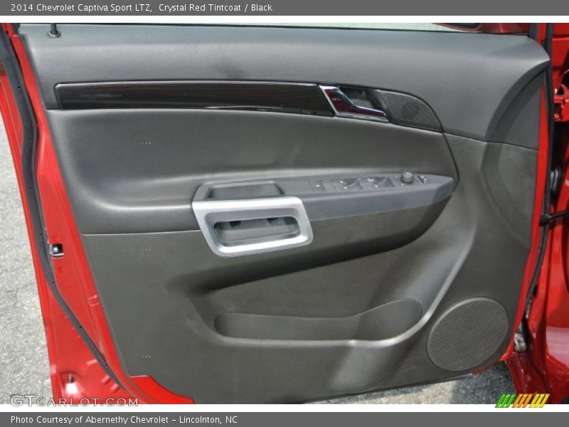 Crystal Red Tintcoat / Black 2014 Chevrolet Captiva Sport LTZ