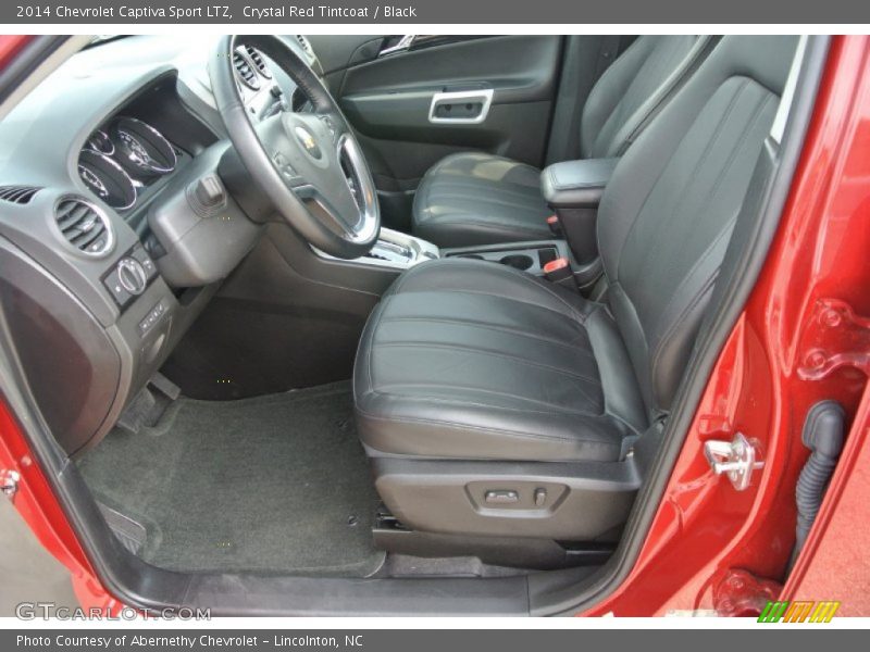 Crystal Red Tintcoat / Black 2014 Chevrolet Captiva Sport LTZ