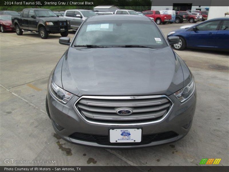 Sterling Gray / Charcoal Black 2014 Ford Taurus SEL