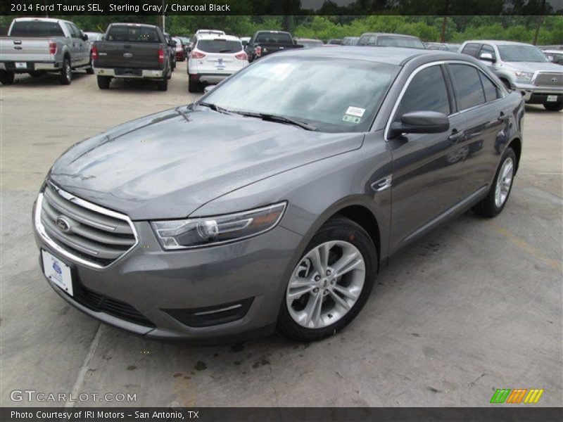 Sterling Gray / Charcoal Black 2014 Ford Taurus SEL