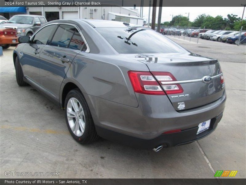 Sterling Gray / Charcoal Black 2014 Ford Taurus SEL