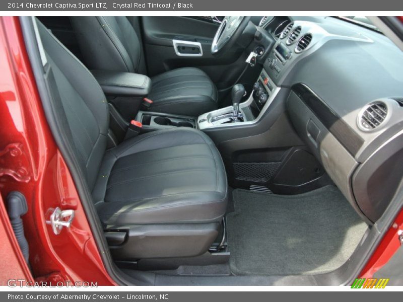 Crystal Red Tintcoat / Black 2014 Chevrolet Captiva Sport LTZ