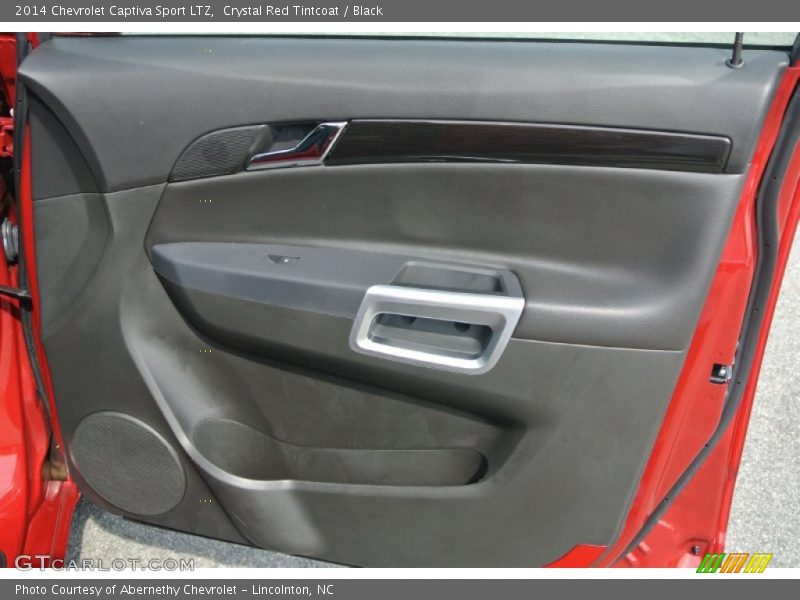 Crystal Red Tintcoat / Black 2014 Chevrolet Captiva Sport LTZ