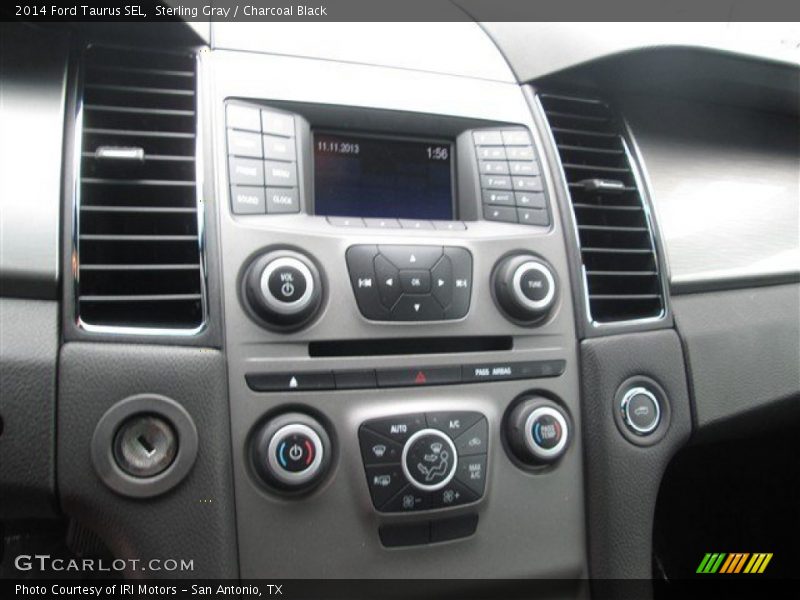 Sterling Gray / Charcoal Black 2014 Ford Taurus SEL