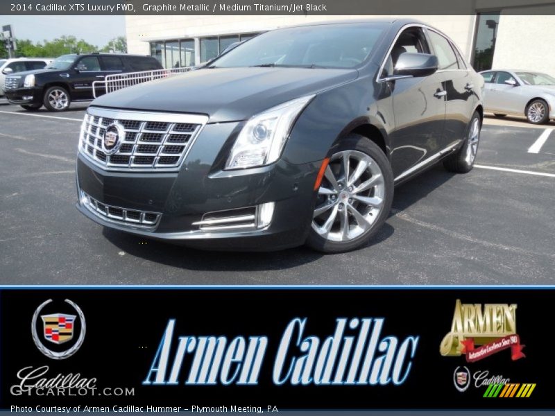 Graphite Metallic / Medium Titanium/Jet Black 2014 Cadillac XTS Luxury FWD