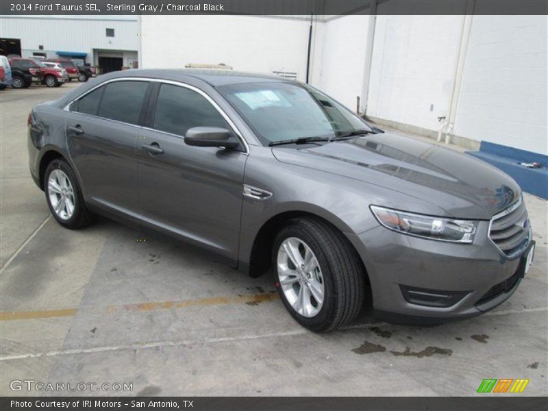 Sterling Gray / Charcoal Black 2014 Ford Taurus SEL