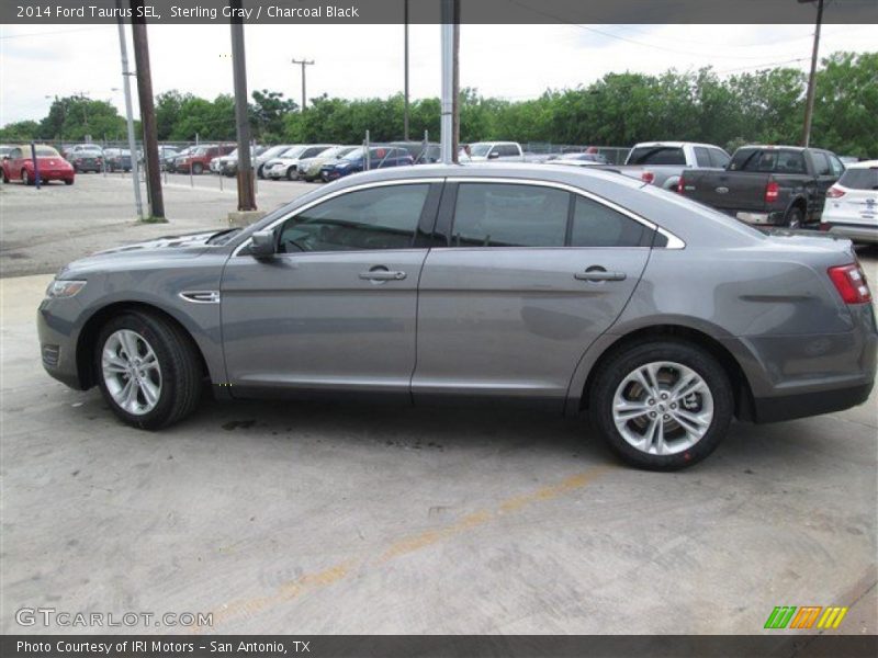 Sterling Gray / Charcoal Black 2014 Ford Taurus SEL