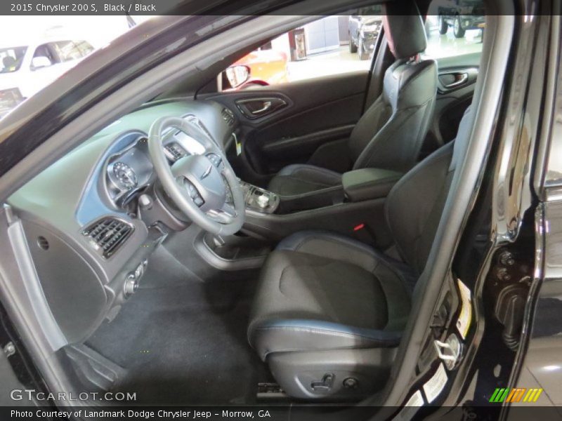 Black / Black 2015 Chrysler 200 S