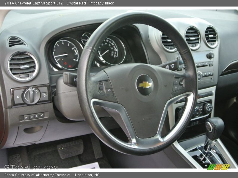Crystal Red Tintcoat / Black 2014 Chevrolet Captiva Sport LTZ