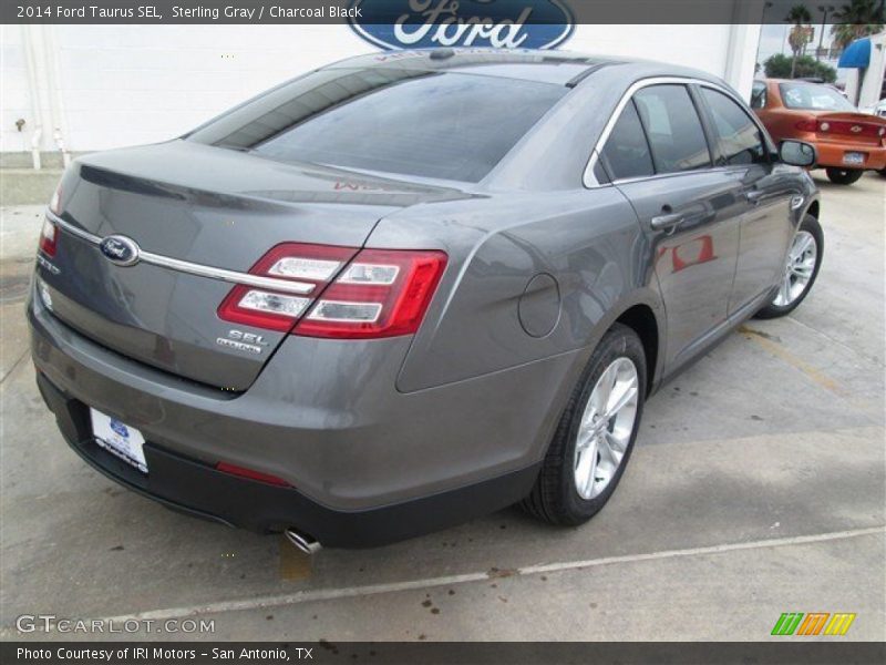 Sterling Gray / Charcoal Black 2014 Ford Taurus SEL