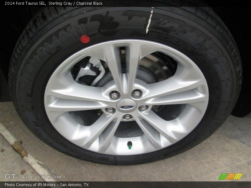 Sterling Gray / Charcoal Black 2014 Ford Taurus SEL