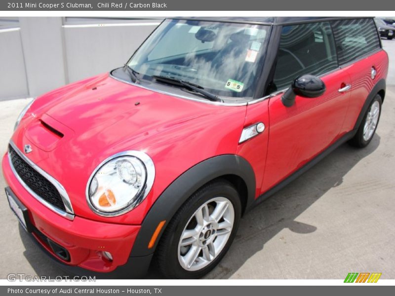 Chili Red / Carbon Black 2011 Mini Cooper S Clubman