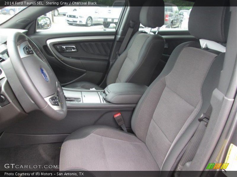 Sterling Gray / Charcoal Black 2014 Ford Taurus SEL