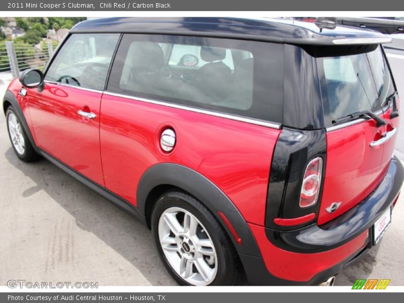 Chili Red / Carbon Black 2011 Mini Cooper S Clubman