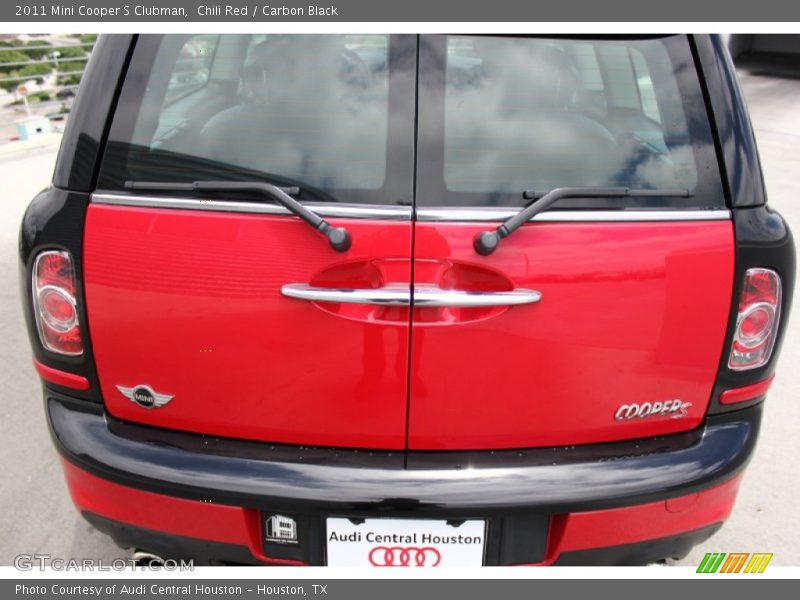 Chili Red / Carbon Black 2011 Mini Cooper S Clubman