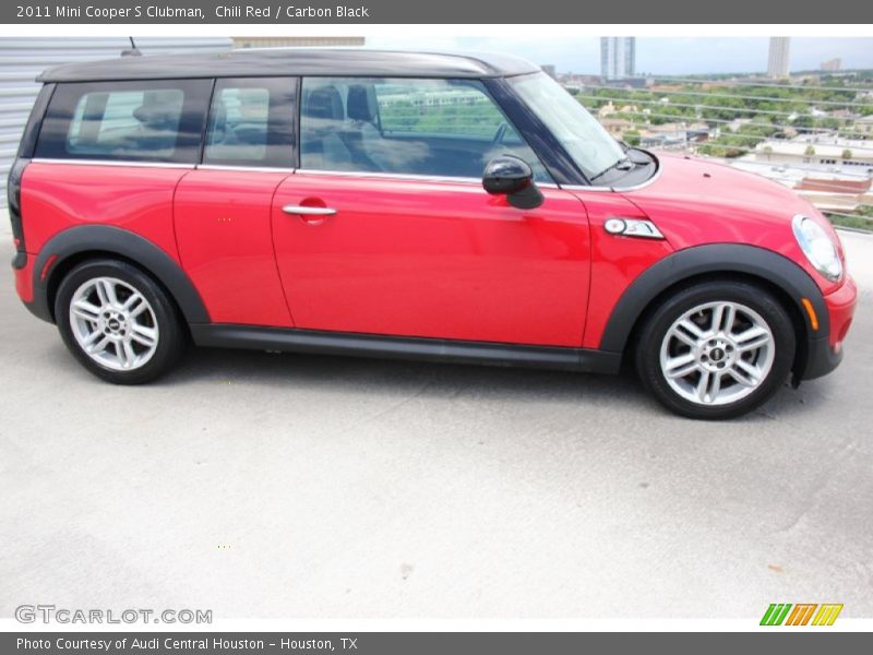 Chili Red / Carbon Black 2011 Mini Cooper S Clubman