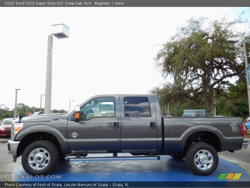  2015 F350 Super Duty XLT Crew Cab 4x4 Magnetic